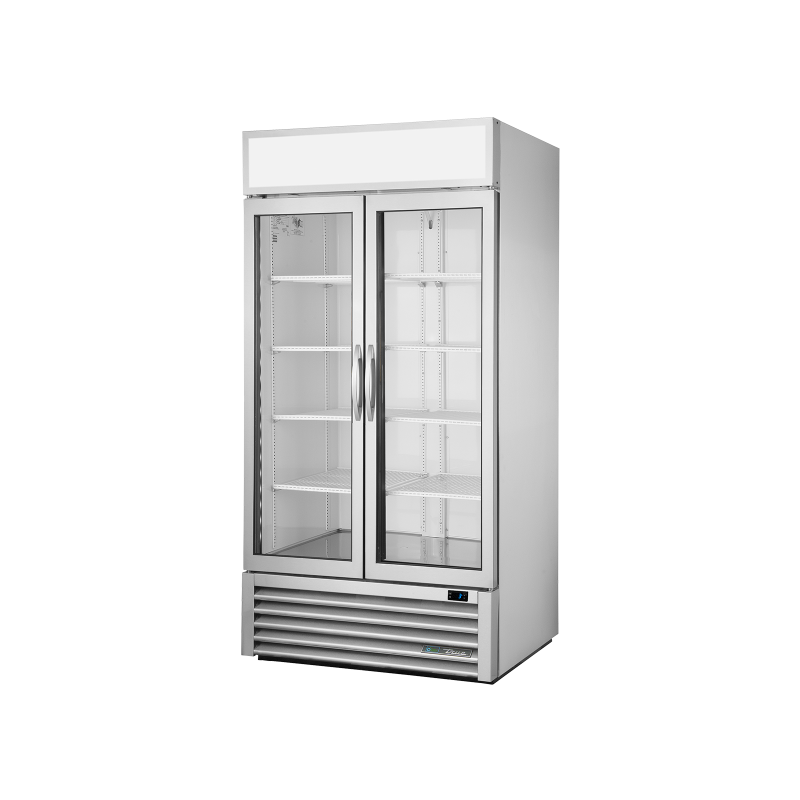 TRUE - Réfrigérateur verticale libre service / 2P / L1004 x P729 x H1998 mm