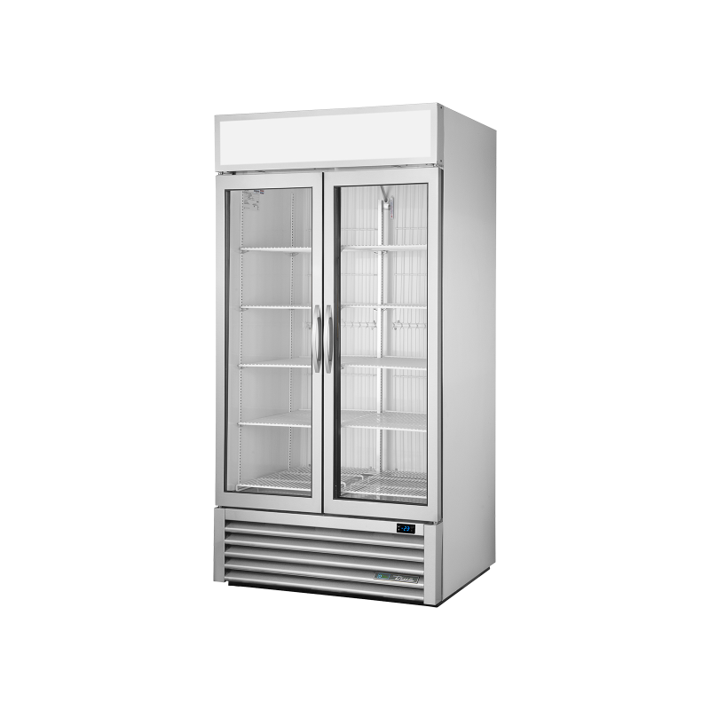 TRUE - Congélateur verticale libre service / 2P / L1004 x P759 x H1998 mm