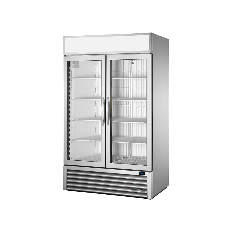 TRUE - Congélateur verticale libre service / 2P / L1197 x P759 x H1998 mm