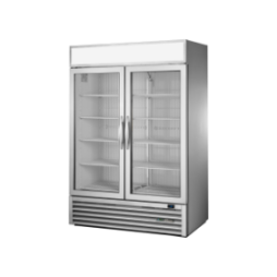 TRUE - Congélateur verticale libre service / 2P / L1375 x P759 x H1998 mm