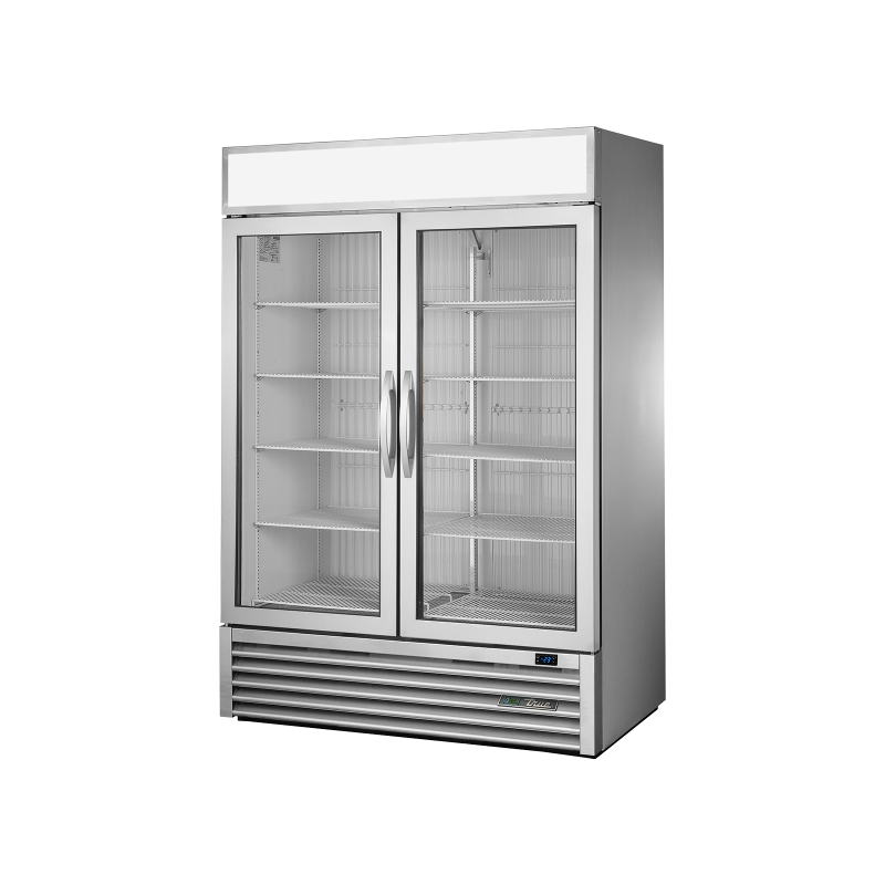 TRUE - Congélateur verticale libre service / 2P / L1375 x P759 x H1998 mm