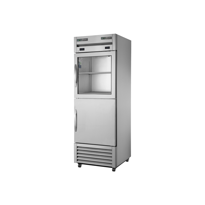 TRUE - Armoire verticale « bi-température » / 2DP / L686 x P750 x H2074 mm