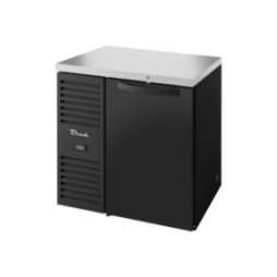 TRUE - Réfrigérateur Bar, Ext Noir / 1P / L813 x P631 x H881 mm