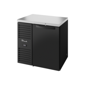 TRUE - Réfrigérateur Bar, Ext Noir / 1P / L813 x P631 x H881 mm