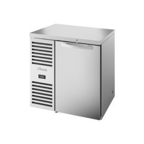 TRUE - Réfrigérateur Bar, Ext. en acier inox / 1P / L813 x P631 x H881 mm