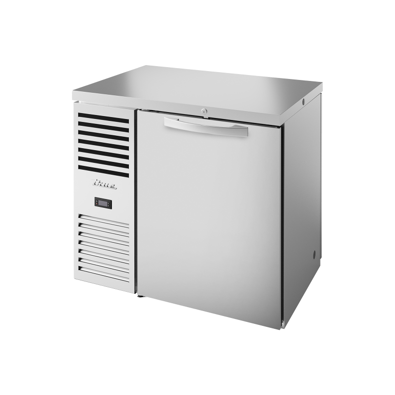 TRUE - Réfrigérateur bar Traversant, acier inox / 2PT / L914 x P631 x H881 mm