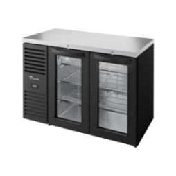 TRUE - Réfrigérateur Bar, Ext Noir / 2PV / L1219 x P631 x H881 mm