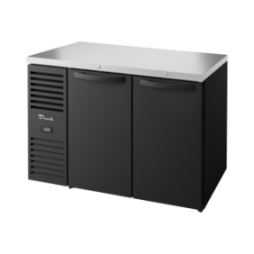 TRUE - Réfrigérateur Bar, Ext Noir / 2P / L1219 x P631 x H881 mm