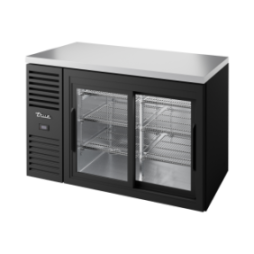 TRUE - Réfrigérateur Bar, extension Noir / 2PCV / L1321 x P631 x H881 mm