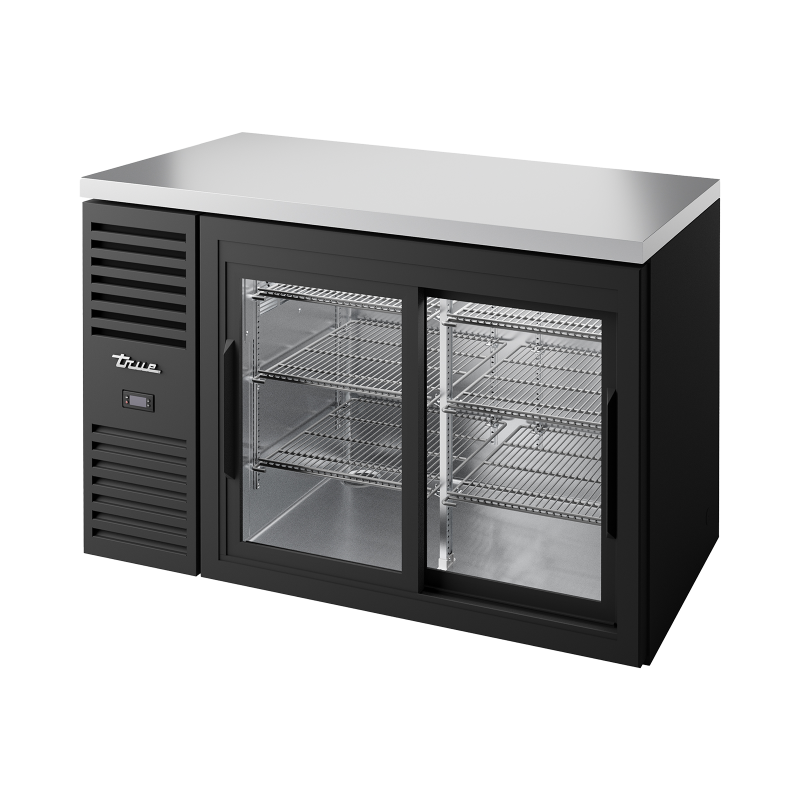 TRUE - Réfrigérateur Bar, extension Noir / 2PCV / L1321 x P631 x H881 mm