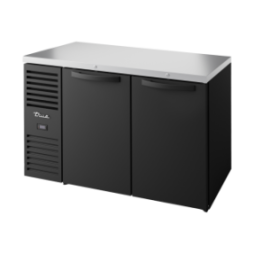 TRUE - Réfrigérateur Bar, extension Noir / 2P / L1321 x P631 x H881 mm