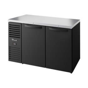 TRUE - Réfrigérateur Bar, extension Noir / 2P / L1321 x P631 x H881 mm