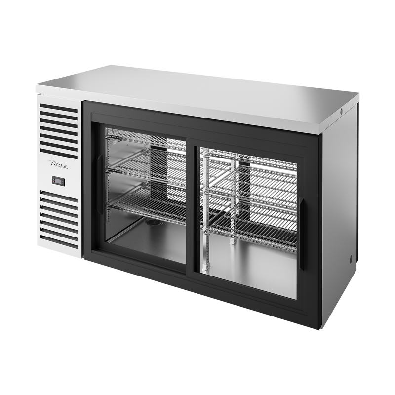TRUE - Réfrigérateur bar Traversant acier inox / 2PCVx2 / L1524 x P631 x H881 mm