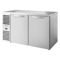 TRUE - Réfrigérateur bar Traversant acier inox / 2Px2 / L1524 x P631 x H881 mm