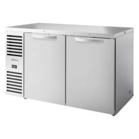 TRUE - Réfrigérateur bar Traversant acier inox / 2Px2 / L1524 x P631 x H881 mm