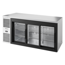 TRUE - Réfrigérateur Bar, Ext. Noir / 3P / L1829 x P631 x H881 mm