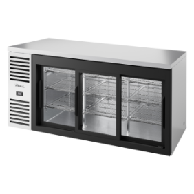 TRUE - Réfrigérateur Bar, Ext. Noir / 3P / L1829 x P631 x H881 mm