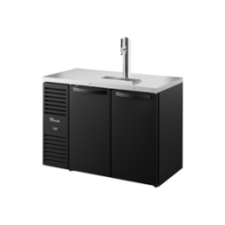 TRUE - Refroidisseur - Distrib. bière, Noir Ext - 1P-1PV - L1219 x P631 x H881