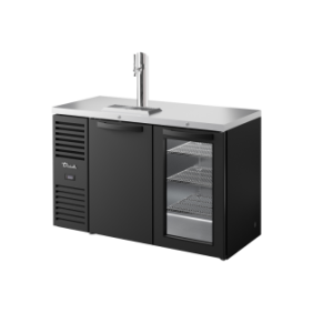 TRUE - Refroidisseur - Distrib. bière, acier inox - 2P - L1219 x P631 x H881