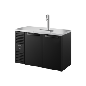 TRUE - Refroidisseur - Distrib. bière, Noir Ext - 1P-1PV - L1321 x P631 x H881