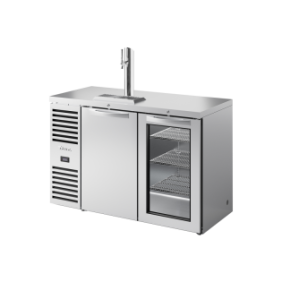 TRUE - Refroidisseur - Distrib. bière, Noir Ext - 2P - L1321 x P631 x H881