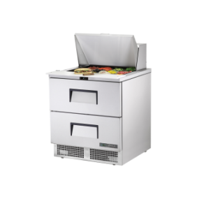 TRUE - Refroidisseur - Distrib bière, acier inox - 2P - L1321 x P631 x H881