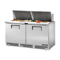 TRUE - Table de préparation avec CV - 2P - 24B - L1629 x P801 x H1181 mm