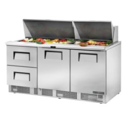 TRUE - Table de préparation - 2P - 24B - L1629 x P801 x H1181 mm