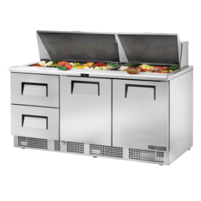 TRUE - Table de préparation - 2P - 24B - L1629 x P801 x H1181 mm