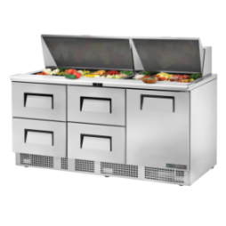 TRUE - Table de préparation - 2P - 2T - 30B - L1832 x P801 x H1181 mm