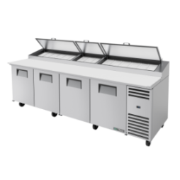 TRUE - Table de Préparation de Pizza - 4P - 15B - L3029 x P854 x H1133 mm