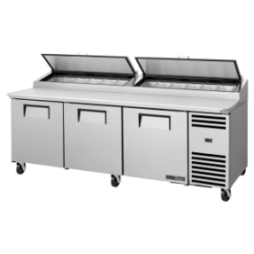 TRUE - Table de Préparation de Pizza - 3P - 12B - L2369 x P854 x H1133 mm