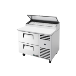 TRUE - Table de Préparation de Pizza - 2T - 6B - L1133 x P854 x H1133 mm