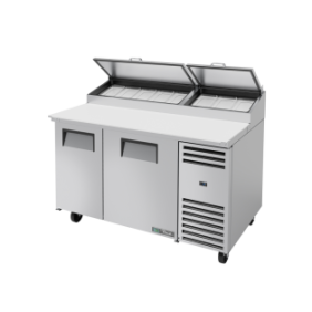 TRUE - Table de Préparation de Pizza - 2P - 8B - L1531 x P854 x H1133 mm