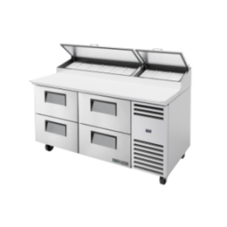 TRUE - Table de Préparation de Pizza - 4T - 9B - L1709 x P854 x H1133 mm