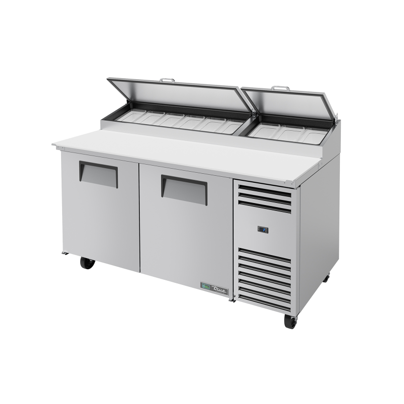TRUE - Table de Préparation de Pizza - 2P - 9B - L1709 x P854 x H1133 mm