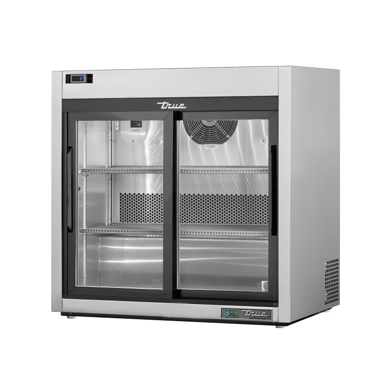 TRUE - Réfrigérateur de comptoir de vente au détail - 2PC - L913 x P532 x H911