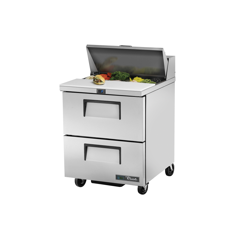 TRUE - Table de préparation - 2T - 8B - L702 x P766 x H1093 mm