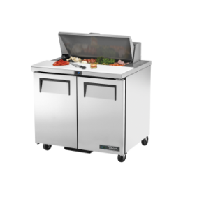 TRUE - Table de préparation - 2P - 8B - L924 x P766 x H1093 mm