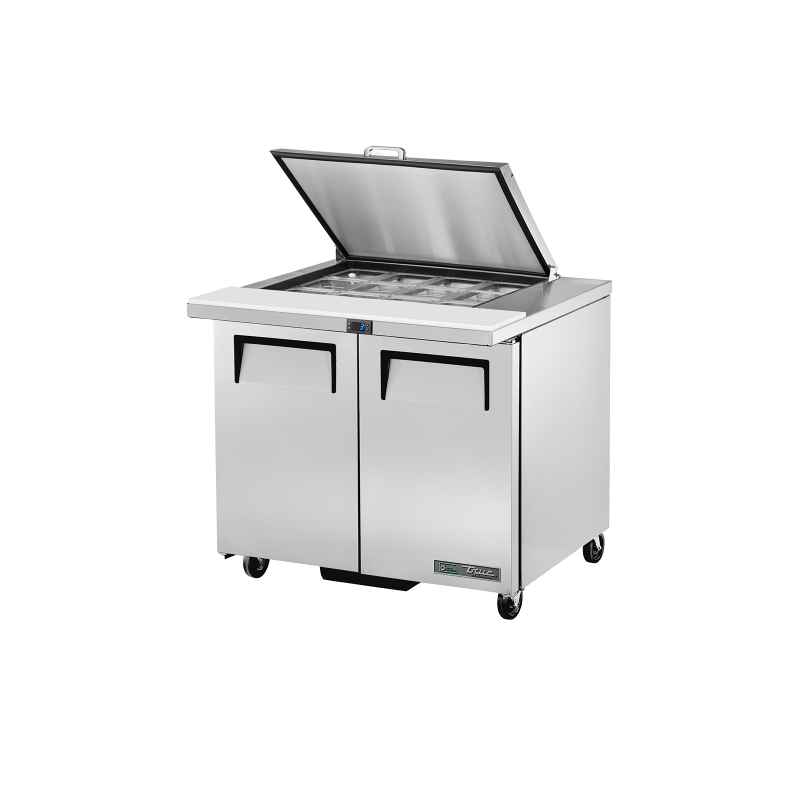 TRUE - Table de préparation - CA - 2P - 12B - L924 x P867 x H961 mm