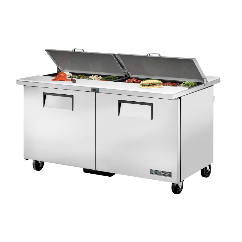 TRUE - Table de préparation - FF - 2P - 16B - L1534 x P985 x H956 mm