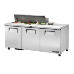 TRUE - Table de préparation - 3P - 12B - L1839 x P766 x H1093 mm