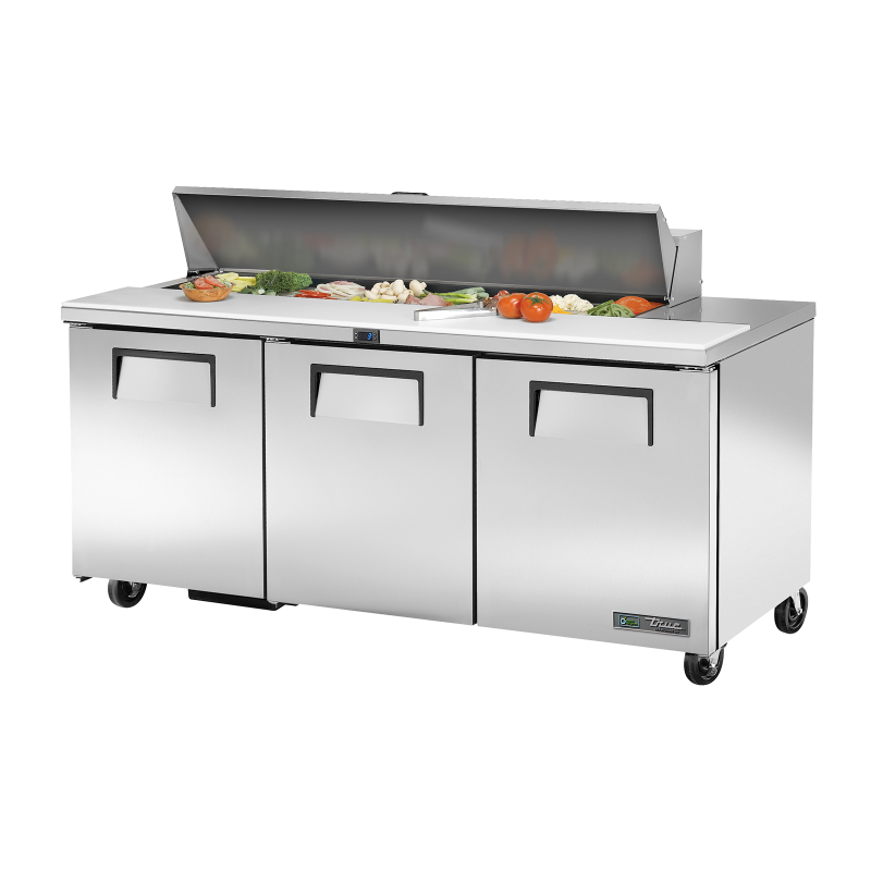 TRUE - Table de préparation - 3P - 16B - L1839 x P766 x H1093 mm