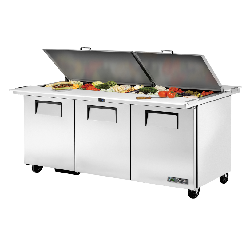 TRUE - Table de préparation - FF - 3P - 30B - L1839 x P1064 x H956 mm