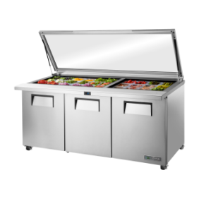 TRUE - Table de préparation - CV - 3P - 30B - L1839 x P884 x H967 mm