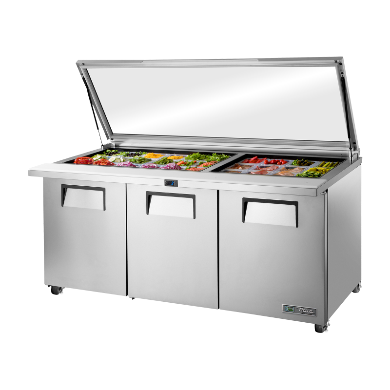 TRUE - Table de préparation - CV - 3P - 30B - L1839 x P884 x H967 mm