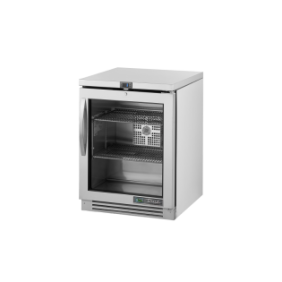 TRUE - Réfrigérateur Comptoir Bas - 1P Vitrée - L610 x P627 x H802 mm