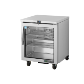 TRUE - Réfrigérateur Comptoir Bas - 1P (vitré) - L702 x P766 x H839 mm