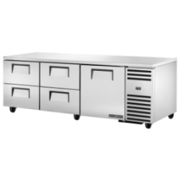 TRUE - Réfrigérateur Comptoir Bas - 4T - 1P - L2373 x P818 x H839 mm