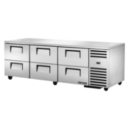 TRUE - Réfrigérateur Comptoir Bas - 6T - L2369 x P820 x H839 mm